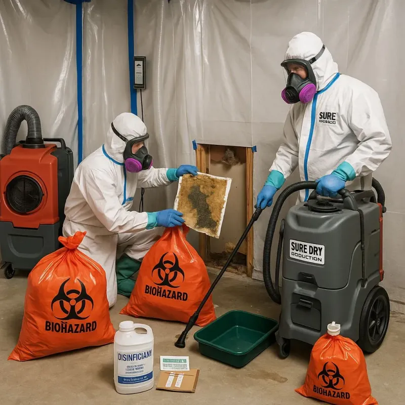 Contaminated Water Handling Protocols process in Park River, ND